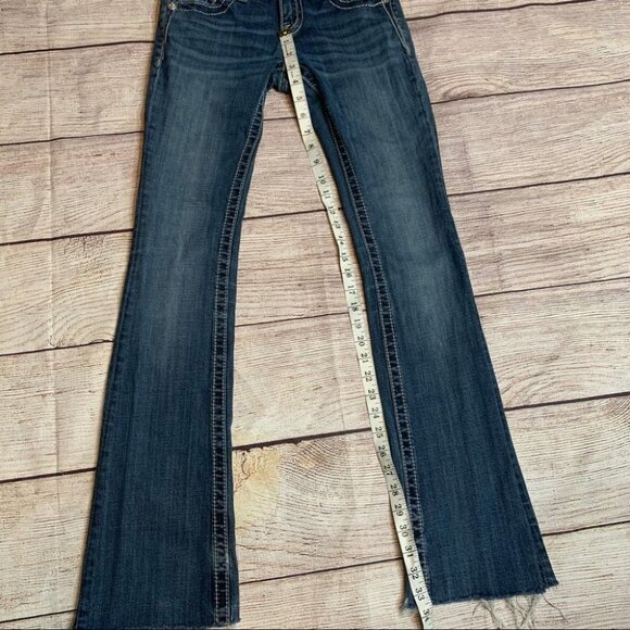 Miss Me Signature Boot Cut Jeans Size 25 - Picture 10 of 11